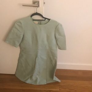 Marni Baby Blue Mini Dress